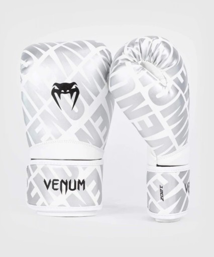 RĘKAWICE BOKSERSKIE Venum CONTENDER 1.5 XT 12 OZ biało srebrne