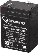 GEMBIRD Akumulator uniwersalny 6V/4.5Ah