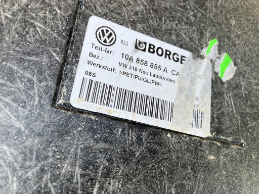 PODŁOGA BAGAŻNIKA VW ID.3