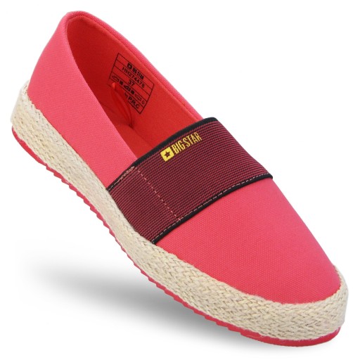 ESPADRYLE damskie BIG STAR wsuwane HH274478 39