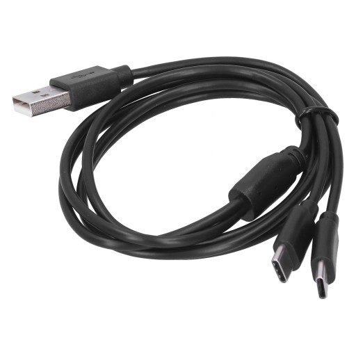 Kabel zasilający USB do podwójnego portu TypeC