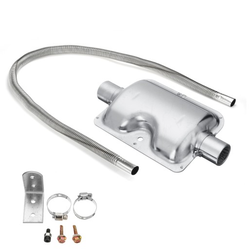 RURA WYDECHOWA TYP WEBASTO 100CM + TŁUMIK 24 MM