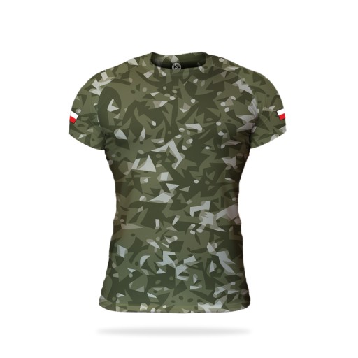 Koszulka wojskowa termoaktywna rashguard camo