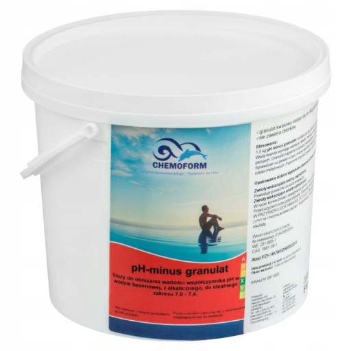 Chemoform chemia BASEN pH Minus pH- granulat 5kg