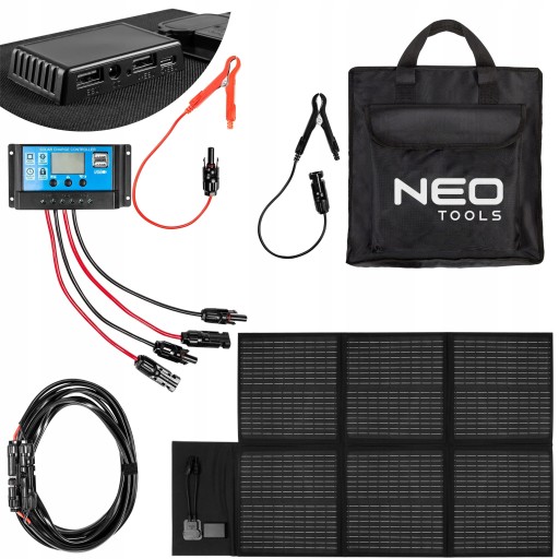 NEO PANEL SŁONECZNY PRZENOŚNY ŁADOWARKA SOLAR 120W