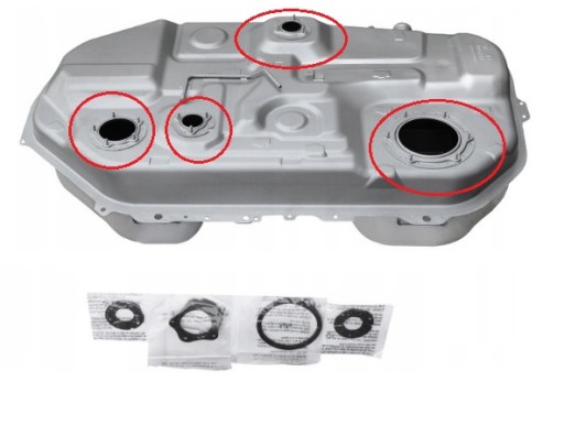 ZBIORNIK PALIWA MITSUBISHI OUTLANDER I 2.4 4OTWORY