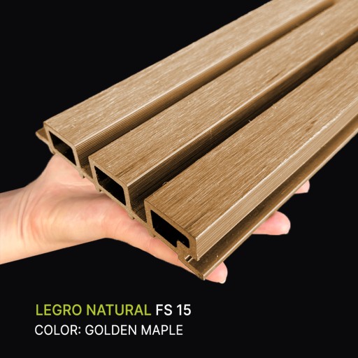 LEGRO FS15 LEMELE KOMPOZYTOWE W DŁ 3,6M GOLDEN MAPLE 25lat gwarancji TANIO