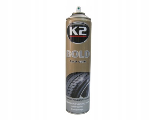 K2 BOLD CZERNIDŁO DO OPON NABŁYSZCZA MOKRA OPONA