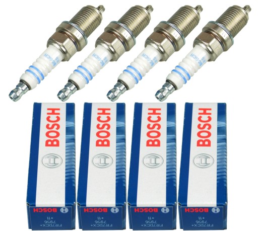 4 ŚWIECE BOSCH 0242235667 +11 FR7DCX+ 7956