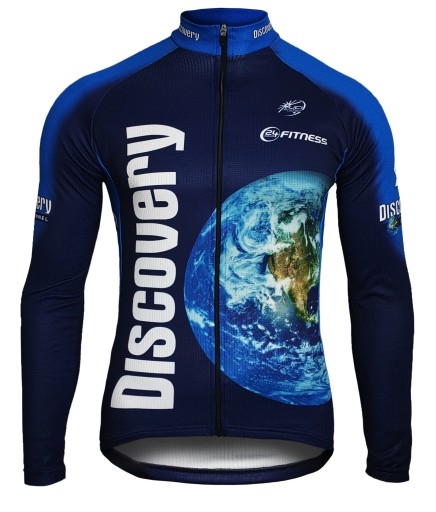 BLUZA KOLARSKA DISCOVERY OCIEPLANA -VIKASPORT -3XL