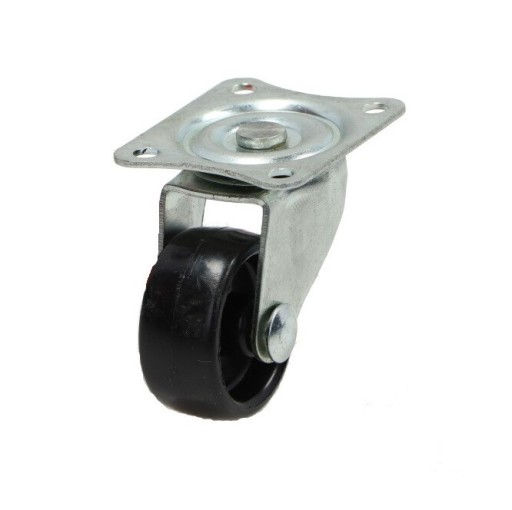 KOŁO KÓŁKO KOŁA meblowe gumowe szare fi 32mm 15kg