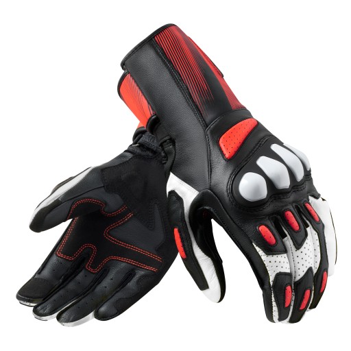 Rękawice motocyklowe Rev'it Metis 2 Black/Red