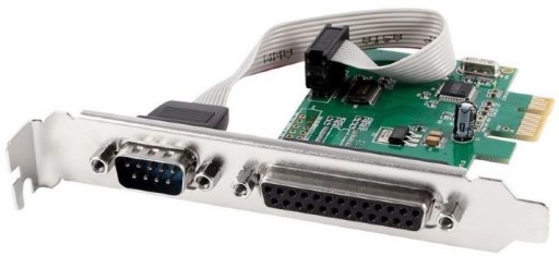 Kontroler portów PCI-Express 1xCOM (9-pin) + 1xLPT