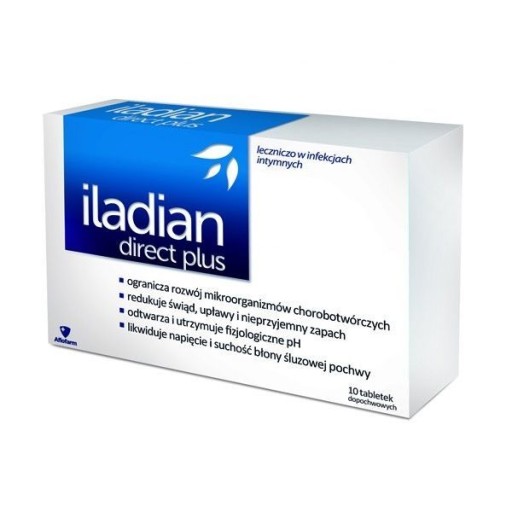 Iladian Direct Plus 10 Tabletek Dopochwowych