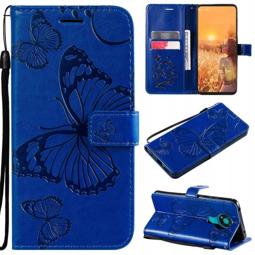 ETUI POKROWIEC SK0RZANE MAGNES DO Nokia 5.3