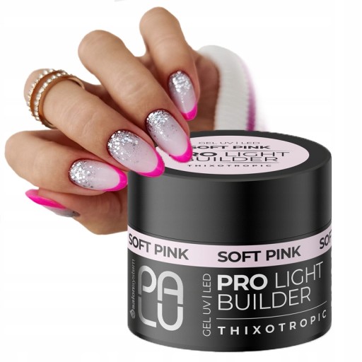 PALU BUILDER SOFT PINK 90 g ŻEL BUDUJĄCY DO PAZKOKCI