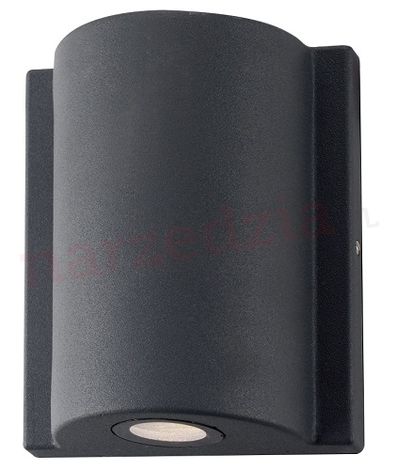 Kinkiet zewnętrzny alu 3W LED 4000K 120lm czarny