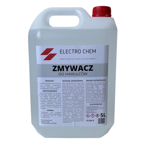 ZMYWACZ - ODTŁUSZCZACZ DO HAMULCÓW- MOCNY - 5L