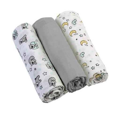Pieluszki muślinowe Babyono 348/01 3 szt.