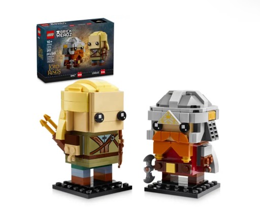 LEGO 40751 BrickHeadz - Legolas i Gimli SUPER NOWOŚĆ kolekcja dla fanów HIT
