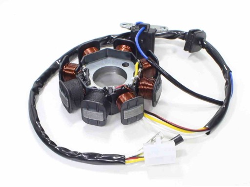 APARAT ZAPŁONOWY STATOR GY6-50 2 CEWKI ZAPŁONOWE