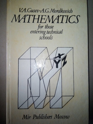Mathematics for those entering technical schools