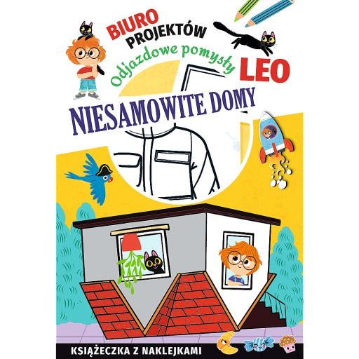 TREFL KSIĄŻECZKA BIURO PROJEKTÓW NIESAMOWITE DOMY