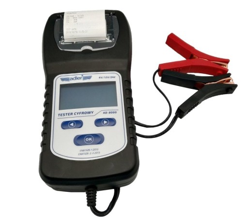 Adler AD-8000 Zwarciowy tester akumulatorów