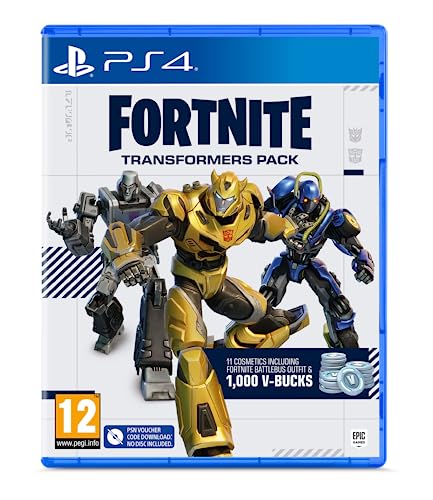 Fortnite Transformers Pack (Game Download Code in Box) - PS4