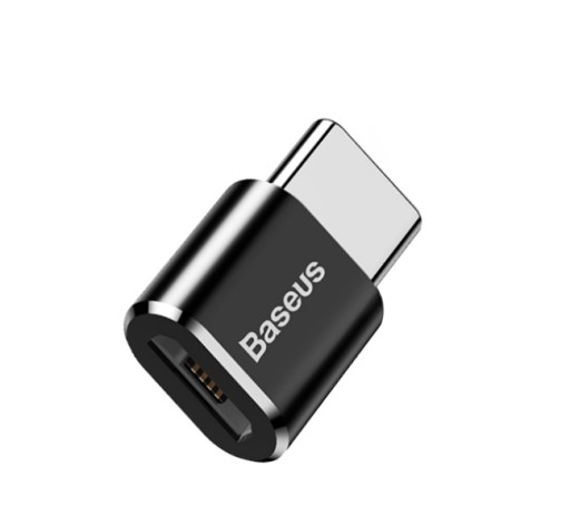 BASEUS ADAPTER MICRO USB NA TYP C przejściówk OTG
