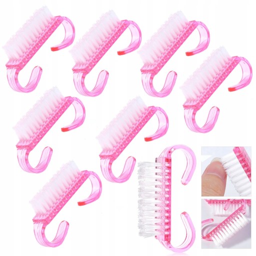 Szczoteczka do manicure pedicure pyłu MINI 100szt