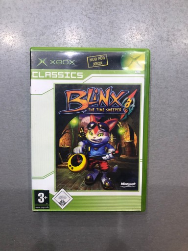 Gra Microsoft XBOX Blinx The Time Sweeper