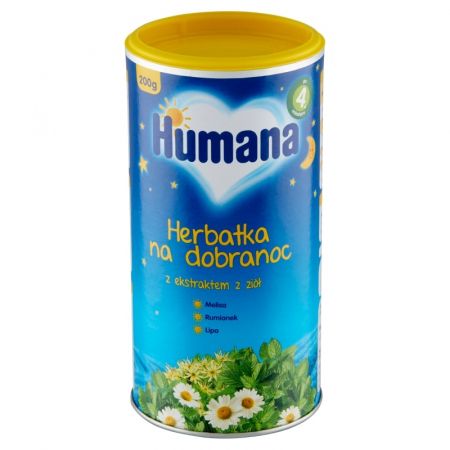 HUMANA Herbata słodkich snów po 4. miesiącu 200 g