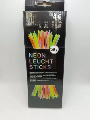 PATYCZKI NEON 50SZT