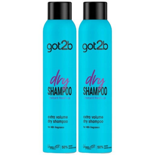 Got2b Fresh It Up Extra Volume Suchy Szampon Oczyszcz Extr Objętość 2x200ml