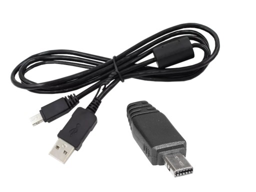 Kabel USB do Casio Exilim EX-Z9 Z18 Z22 Z65 Z85 Z150 Z270 Z400 Z650 Z2300