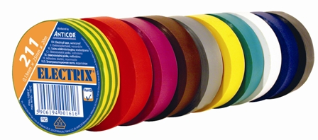 ELECTRIX 211 taśma 0,13 mm x 19 mmx20m (10 szt)
