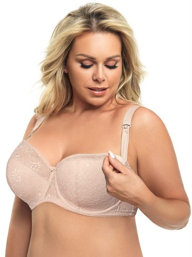 Biustonosz semi soft Gorsenia MK 14 Mey K beżowy 85G