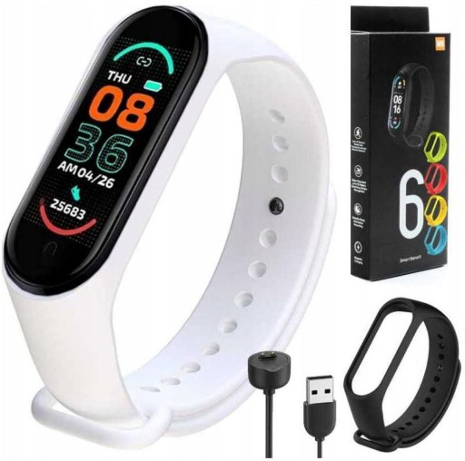 KROKOMIERZ SMARTBAND M6 OPASKA SPORTOWA PULS SMS