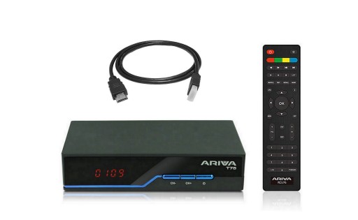 Tuner DVB-T2 Ferguson T75 dekoder H.265 HEVC Wi-Fi