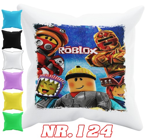 POSZEWKA NA PODUSZKĘ JAŚKA DO PRZEDSZKOLA ROBLOX GRY + IMIĘ GRATIS