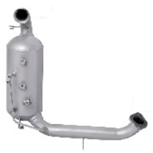 FILTR DPF FORD C-MAX FOCUS II 1.6 TDCi MAZDA 3 VOLVO C30 S40 II V50 V70 III