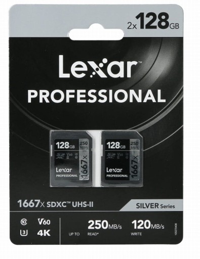 Karta SD Lexar 128GB 1667x 128 GB