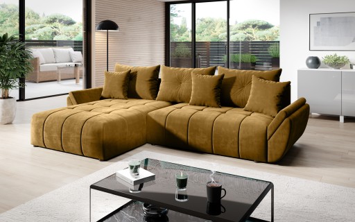 BOOM narożnik f. spania poduszki pojemnik sofa