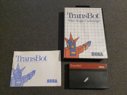 Sega Master System TransBot Komplet Rzadka!