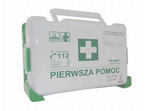 APTECZKA PIERWSZEJ POMOCY ZAKŁADOWA Z WIESZAKIEM
