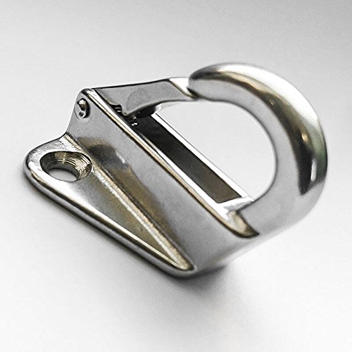Uchwyt Karabińczyk Hak Wieszak Odbijacza 38mm Stal Nierdzewna YOUNG MARINE