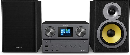 NOWA WIEŻA STEREO PHILIPS TAM8905 CD Bluetooth Spotify WIFI FM DAB+