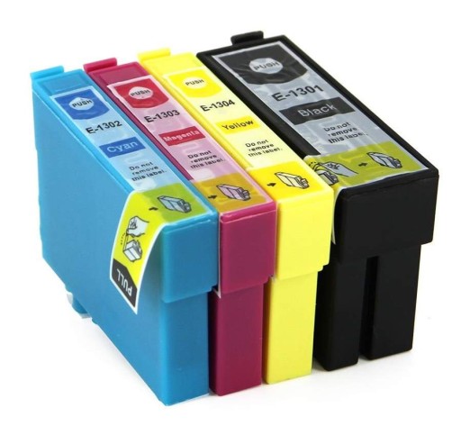 Tusz do Epson T1301 1302 1303 1304 zamiennik CMYK