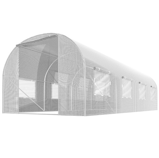TUNEL FOLIOWY OGRODOWY SZKLARNIA 2,5x4m FOLIA 10m2